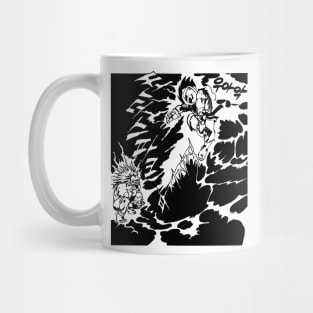 Blanka vs. Ryu (Korean Manga) Mug